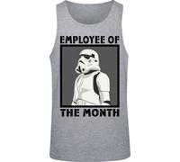 Star Wars Employee Of The Month Tanktop mottled grey S