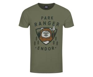 Star Wars Endor Park Ranger Mens Green T-Shirt