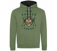Star Wars - Endor Park Ranger (SuperHeroes Inc. Contrast Pullover) Hoodie Green