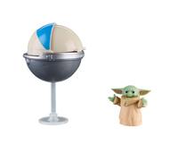 STAR WARS Epic Hero Series Grogu 1-Inch-Tall Action Figure & Hover Pram Toys for 4 Year Old Boys and Girls