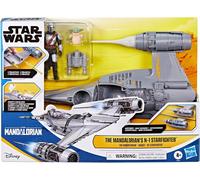 Star Wars Epic Hero Series The Mandalorian's N-1 Starfighter Set, Action Figure Toys for 4+ Year Old Boys and Girls