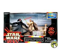 Star Wars Episode 1 Tatooine Showdown Darth Maul Qui-Gon & Anakin Action Figures