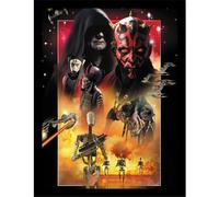 Star Wars Episode I Villains Framed Poster Multi