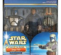 Star Wars Episode II 12 Inch Ultimate Jango Fett with Missile Launching Backpack Figure