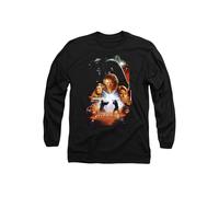 Star Wars: Episode III Revenge Of The Sith Retro Classic Poster Long Sleeve T-Shirt, Black Star Wars Black XXL
