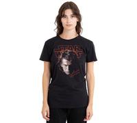 Star Wars: Episode III Revenge of The Sith Revenge of Anakin Portrait Ladies T Shirt, Black, XX-Large