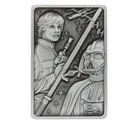 FaNaTtik Star Wars Episode V: The Empire Strikes Back Limited Edition Luke and Vader Collectible Metal Ingot