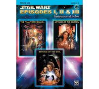 Star Wars Episodes I-III TSAX Book CD, J Williams, Saxophone Solo, Printed Music