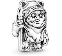 Star wars Ewok Charm 925 Silver Charm Compatible with Pandora Charms, Trollbeads, Chamilia, Biagi and Many Other UK Charm Bracelets.