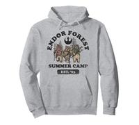 Star Wars Ewok In Forest Summer Camp Pullover Hoodie