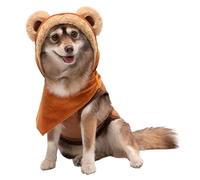 STAR WARS Ewok Official Pet Character Hoodie Costume - Hoodie with Scarf and Pull Over Hood with Ears (Medium)