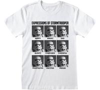 Star Wars - Expressions Of Stormtrooper T-Shirt White