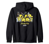 Star Wars Family Trip 2026 Classic Characters Vacation Zip Hoodie