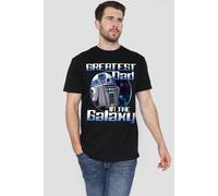 Star Wars Father'S Day Greatest Dad In The Galaxy Mens T-Shirt Black Star Wars Black M