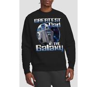 Star Wars Father's Day Greatest Dad in the Galaxy Sweatshirt Star Wars Black XL