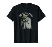 Star Wars Father's Day Vintage Yoda Best Dad Ever T-Shirt