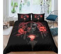 Star Wars for Boys Girls Duvet Cover Quilt Cover 3D Print Darth Vader Comforter Covers with Pillow Cases Bedding Set Soft Microfiber with Zipper Closure 3 Pieces Double（200x200cm）