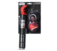 Star Wars for Pets Lightsaber Ball Launcher for Dogs - Darth Vader Themed Retractable Dog Ball Thrower with Tennis Balls, Launches Up to 150 Feet