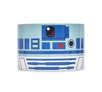 Star Wars for Pets R2-D2 Dog Food or Dog Water Bowl | Ceramic 3D Design Pet Food Bowl in R2-D2 Design | Official Pets Products & Gifts for Fans, 6 Inch (FF19638)