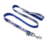 Star Wars for Pets R2D2 Droid 4 Foot Dog Leash | 4 ft Dog Leash Easily Attaches to Any Dog Collar or Harness | R2D2 Blue Nylon Dog Leash 48 inches for All Dogs,Multi,FF17249