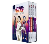 Star Wars Forces of Destiny Series 4 Books Collection Box Set By Emma Carlson Berne (Daring Adventures volume 1, Daring Adventures Volume 2, The Leia Chronicles & The Rey Chronicles)