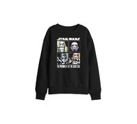 Star Wars Four Box Trooper Kids Sweatshirt, Black | Size: 5-6 Years Star Wars Black 5-6 Years