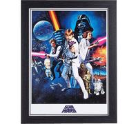 Star Wars FP11220P-PL 30 x 40 cm "A New Hope One Sheet" Framed Print