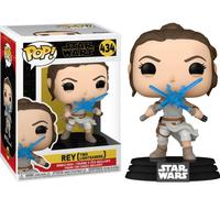 Star Wars Funko POP Vinyl Figure Rey with Two Lightsabers