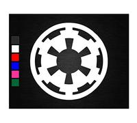 Star wars galactic empire vinyl decal sticker car van wall window (10cm)