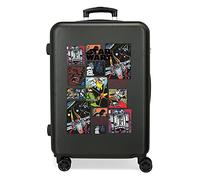 Star Wars Galactic Team Medium Suitcase Black 46x65x23 cm Rigid ABS Side combination lock 70L 3 kgs 4 Double wheels