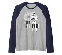 Star Wars Galaxy of Adventures Stormtrooper B1P Raglan Baseball Tee