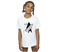Star Wars Girl's Obi-Wan Kenobi Jedi Knight Cotton T-Shirt in White | Size: 12-13 Years Star Wars White 12-13 Years