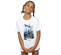 Star Wars Girls The Last Jedi Rey Falcon T-Shirt 7-8 Years White