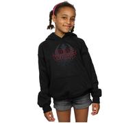 Star Wars Girl's The Last Jedi Shattered Emblem Hoodie in Black | Size: 12-13 Years Star Wars Black 12-13 Years
