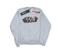 Star Wars Girls The Last Jedi Spray Logo Sweatshirt BI37230