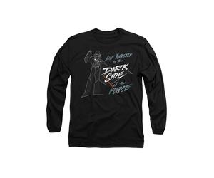 Star Wars Give Yourself To The Dark Side Long Sleeve T-Shirt, Black | Size: Medium Star Wars Black M