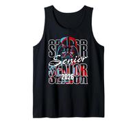 Star Wars Graduation Senior 2026 Darth Vader Red & Blue Tank Top