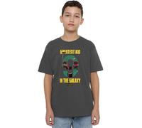 Star Wars Greatest Kid Boba Fett Unisex Kids T Shirt, Charcoal, 7-8 Years