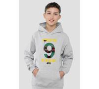 Star Wars Greatest Kid Boba Fett Youth Kids Pull-Over Hoodie, Athletic Heather Disney Grey 5-6 Years
