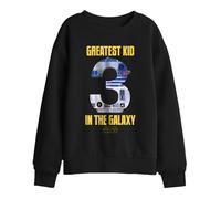 Star Wars Greatest Kid R2D2 Kids Sweatshirt, Black, 9-11