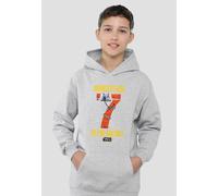 Star Wars Greatest Kid Xwing Pilot Youth Kids Pull-Over Hoodie, Athletic Heather Disney Grey 5-6 Years