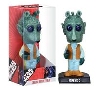 Star Wars GREEDO Bobble-Head In Clear Box 16Cm Funko Wacky Wobbler