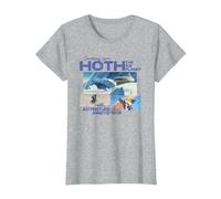 Star Wars Greetings from Hoth T-Shirt, Women, Heather Grey, Small
