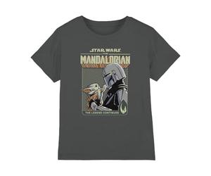 Star Wars Grogo Legend Continues Unisex Kids T Shirt, Charcoal, 5-6 Years
