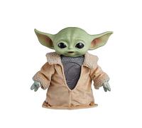 Star Wars Din Grogu Plush Toy, 11-inch Soft Doll with Hard Head & Bean-Filled Base, Inspired by Star Wars: The Mandalorian Season 3, HPG49