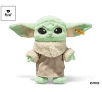 Star Wars Grogu Baby Yoda Soft Toy Teddy Bear Light Green Steiff 25cm 024795
