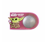 Star Wars Grogu Bath Bomb Fizzer | Mad Beauty | Mandalorian The Child, Baby Yoda Character Design | Colour Changing, Grey to Orange | Fun Cute Skincare Coconut, Relaxing | Gift for Women, Girl