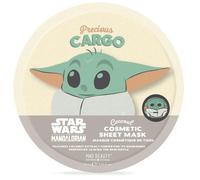 Star Wars Grogu Cosmetic Sheet Face Mask | MAD Beauty | Mandalorian the Child, Baby Yoda Character Design | Skincare Aloe vera, Hydrating, Facial, Coconut | Cute Fun Gift for Women Men Adults