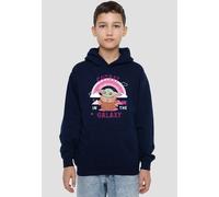 Star Wars Grogu Cutest In The Galaxy Youth Kids Pull-Over Hoodie, Navy Disney Navy 12-13 Years