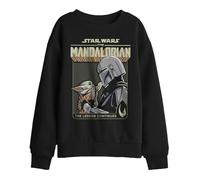 Star Wars Grogu Legend Continues Kids Sweatshirt, Black, 12-13
